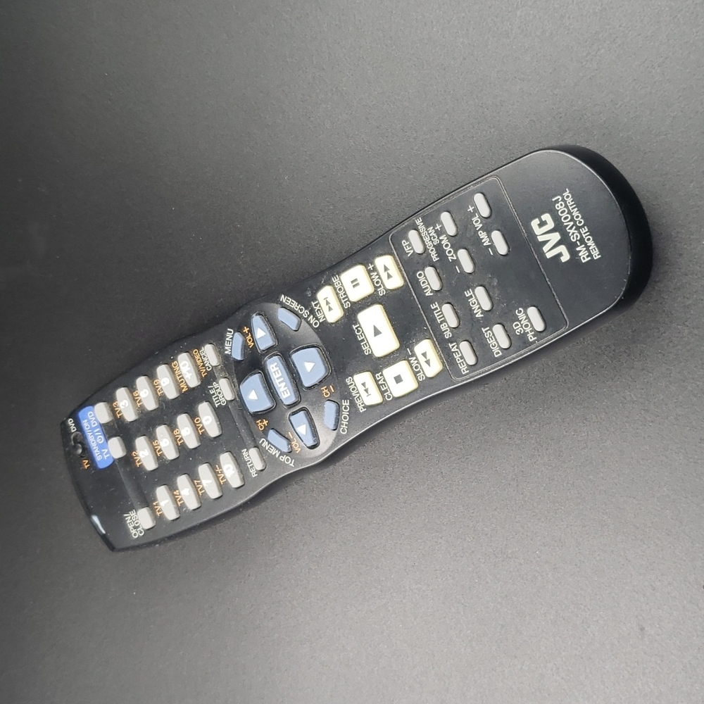 JVC RM-SXV008J DVD TV XV-S500,XV-S500BK,XV-S502,XV-S502SL Remote Control -Tested